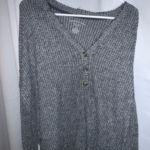 American Eagle Waffle Knit Sweater